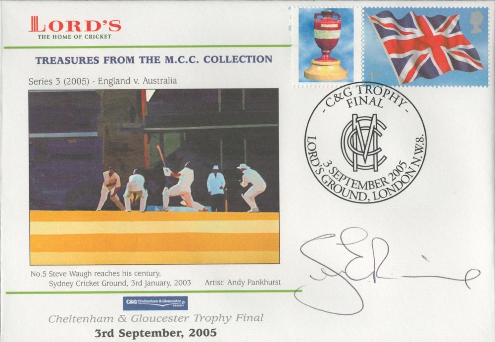 Lot 624: Sean Ervine signed Lord's of the home of...