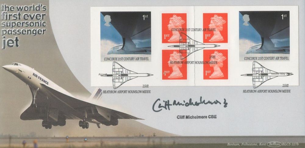 Lot 660: Cliff Michelmore signed The World's first ever supersonic...