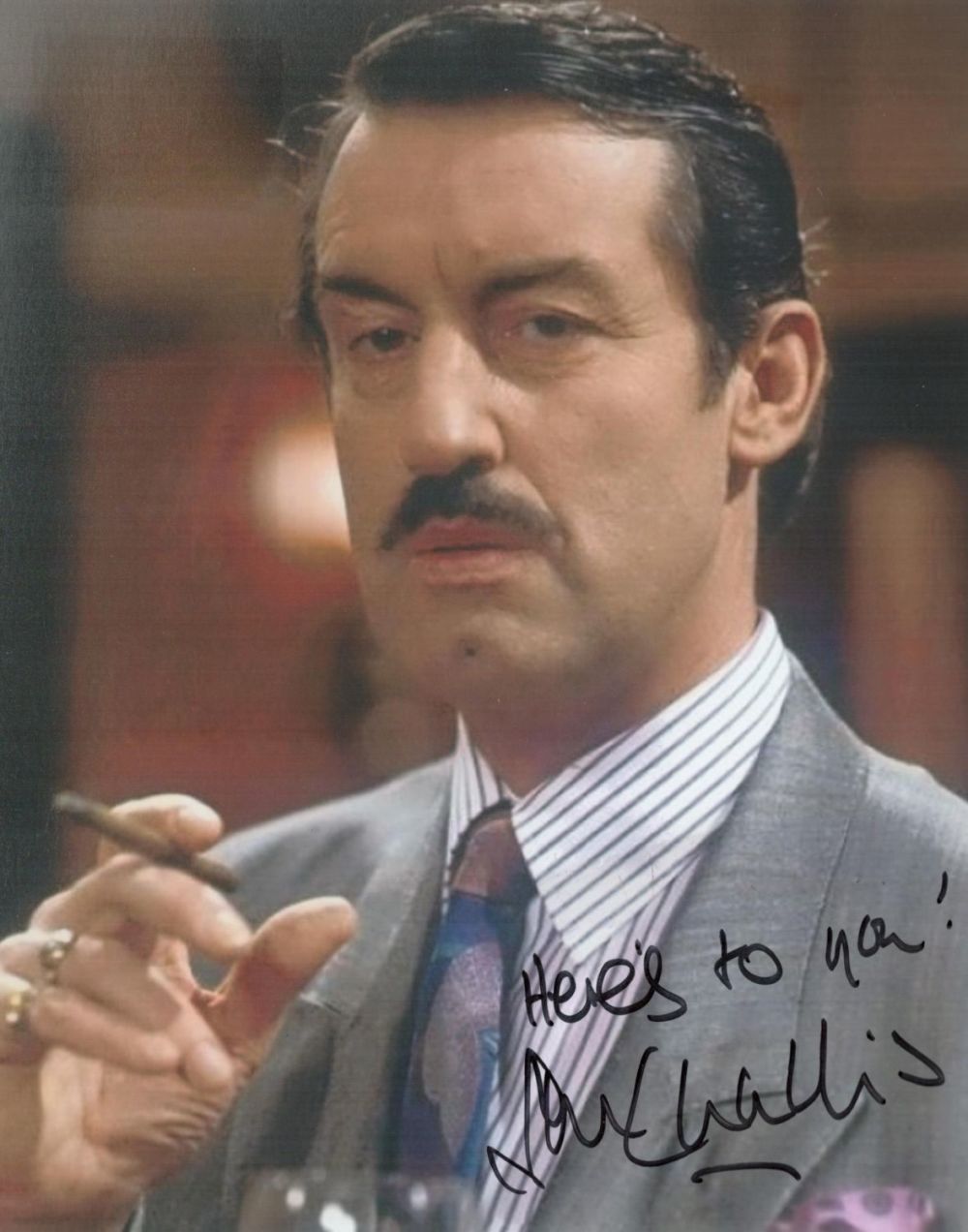 Lot 714: John Challis signed 10x8 colour photo. Good condition....