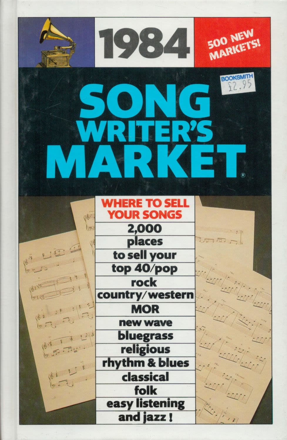 Lot 63: 1984 Song Writer's Market Where to Sell Your...