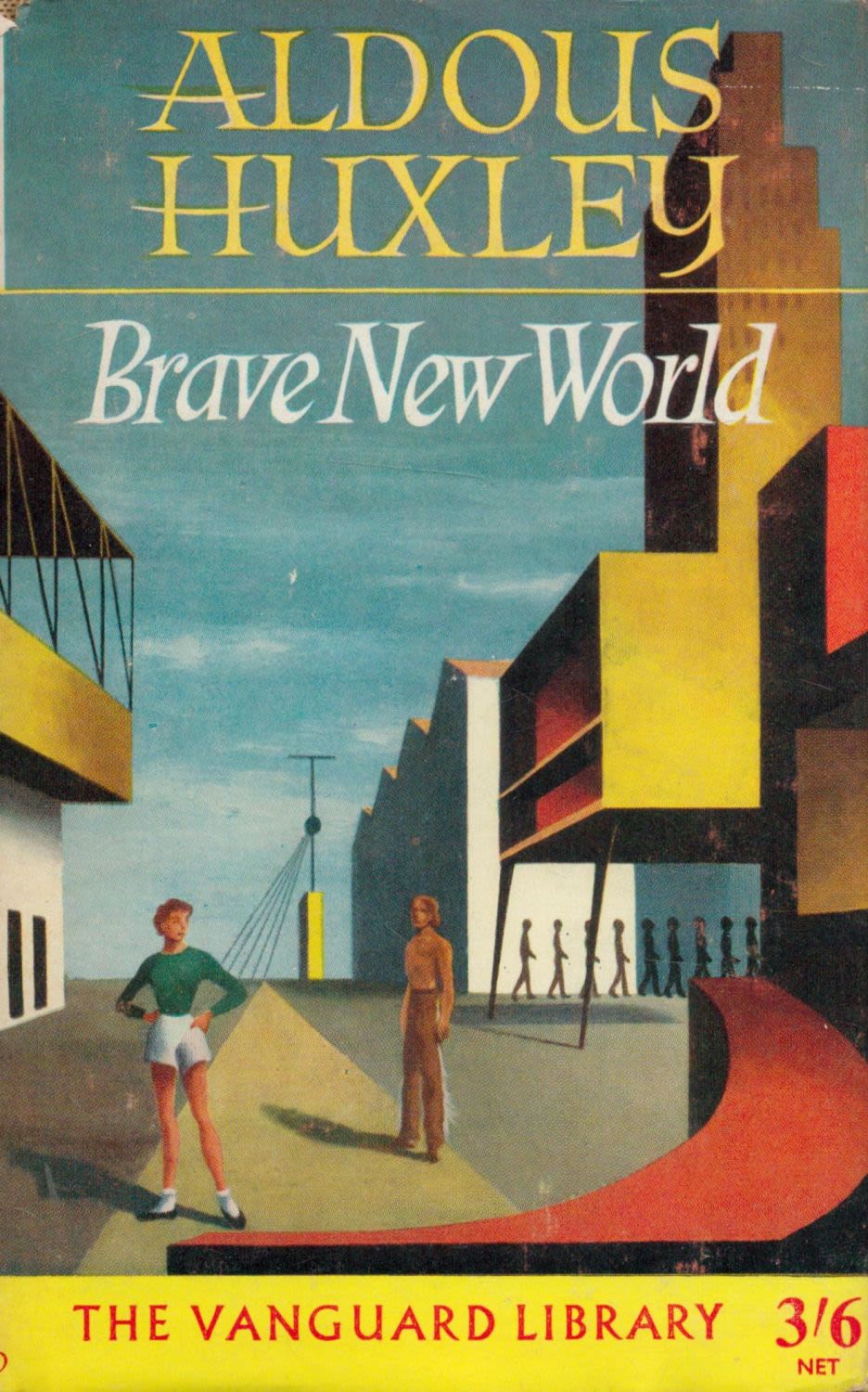 Lot 71: Brave New World by Aldous Huxley 1956 Fourth...