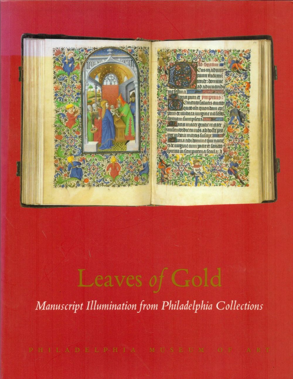 Lot 165: Leaves of Gold Manuscript Illumination from Philadelphia Colllections...