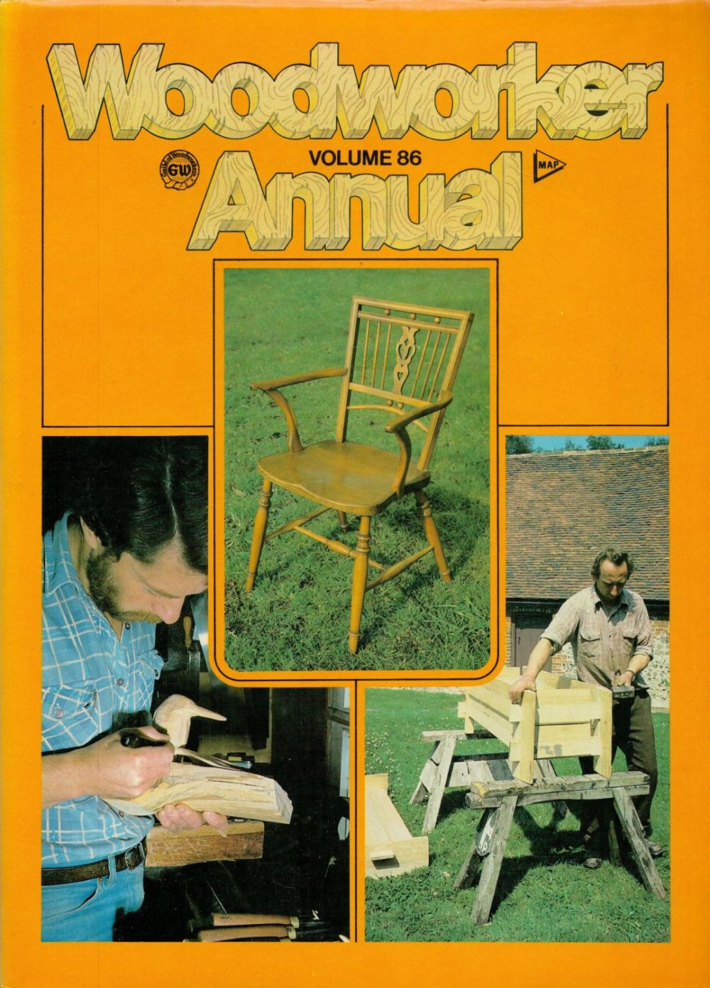 Lot 174: Woodworker Annual Volume 86 1982 First Edition Hardback...