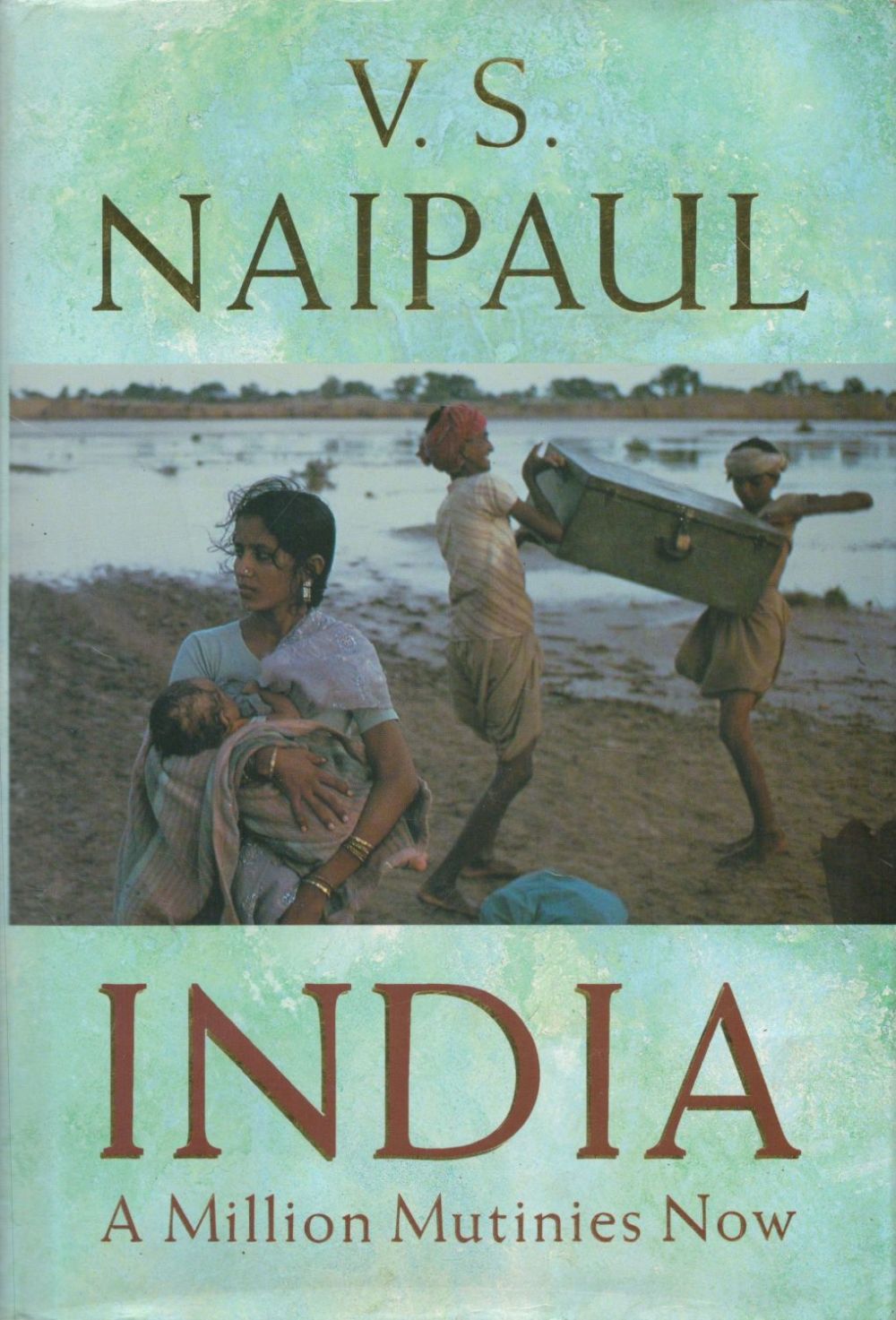 Lot 187: V S Naipaul Signed Book India A Million...