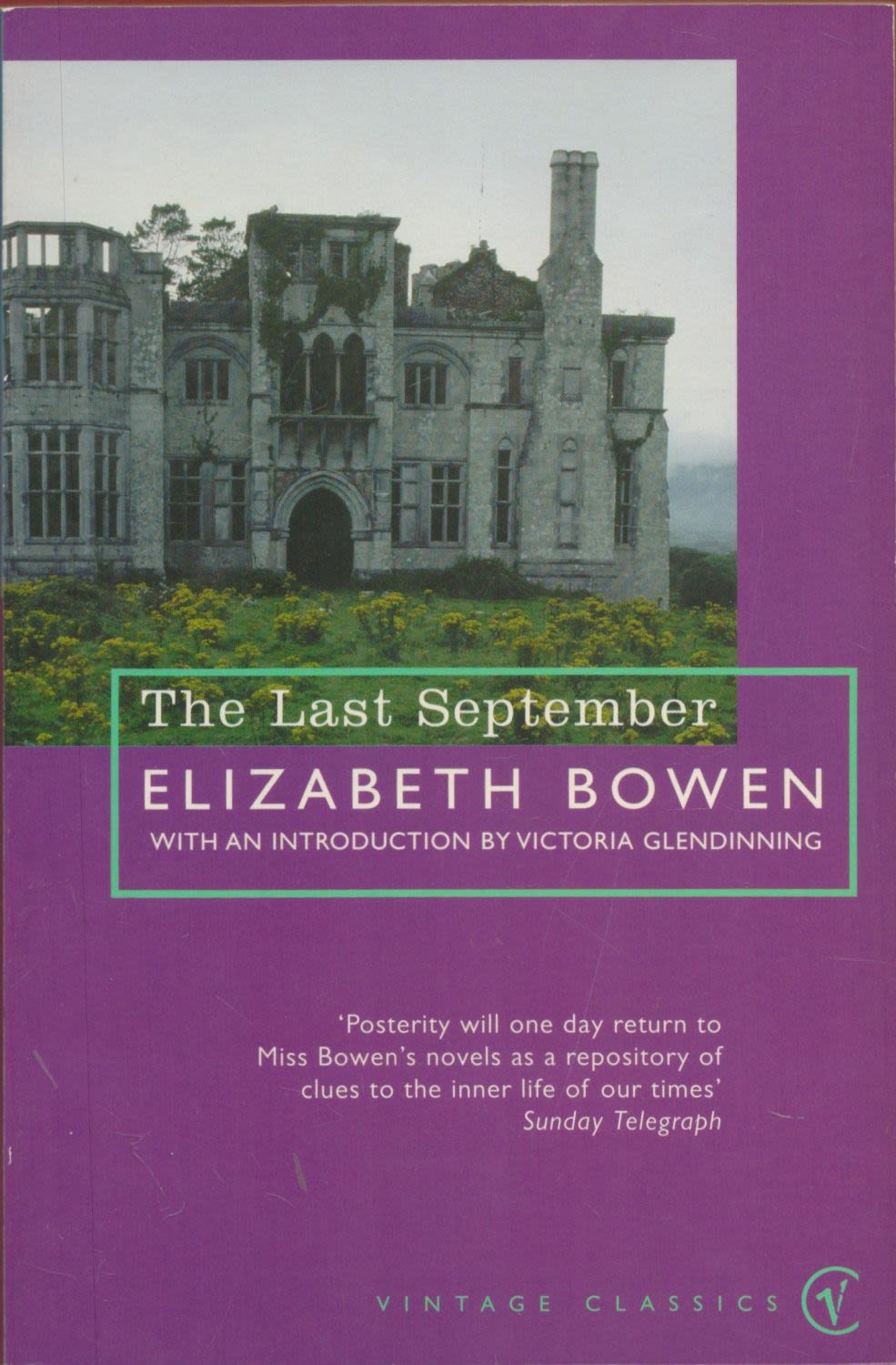 Lot 201: The Last September by Elizabeth Bowen 1998 edition...
