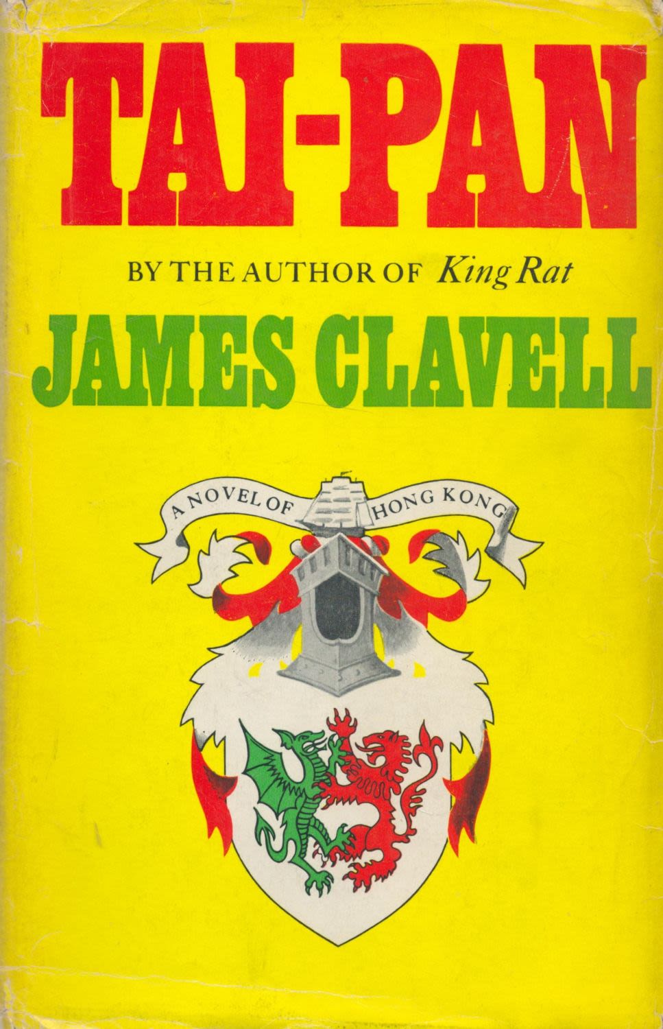 Lot 212: Tai Pan by James Clavell 1966 First Edition...