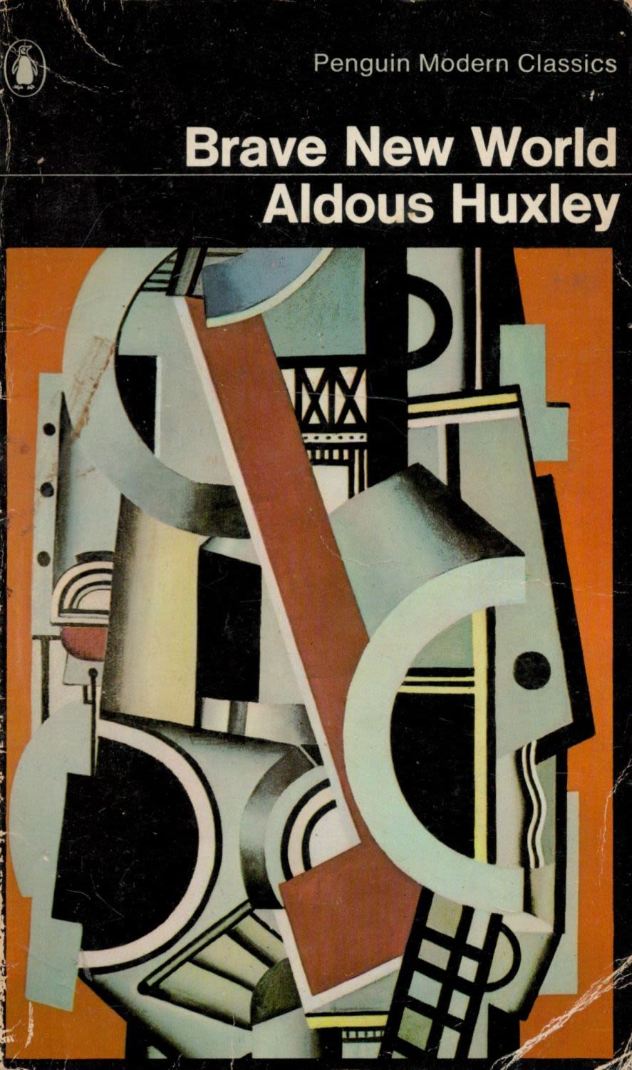 Lot 223: Brave New World by Aldous Huxley 1967 edition...