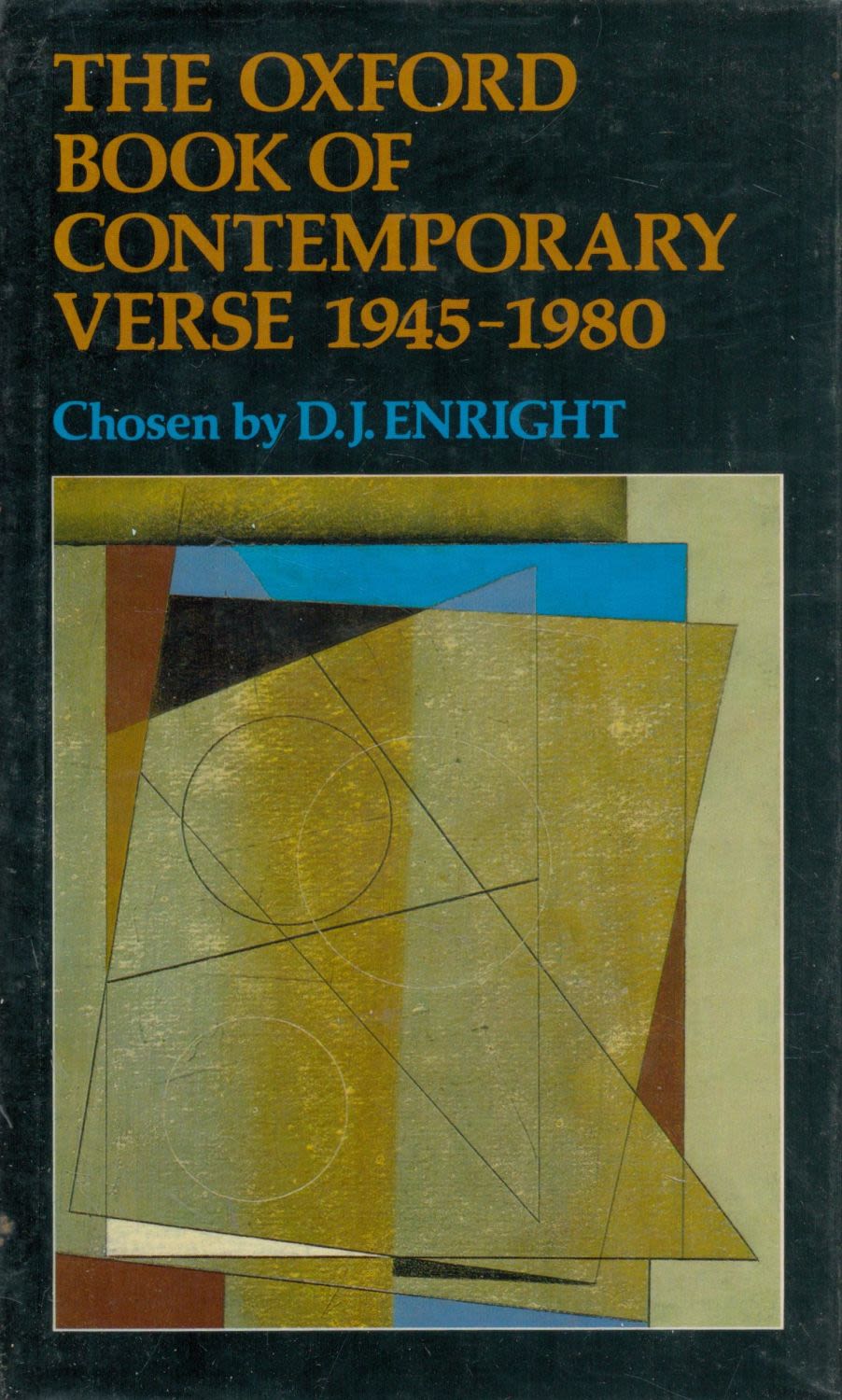 Lot 254: The Oxford Book of Contemporary Verse 1945 1980...