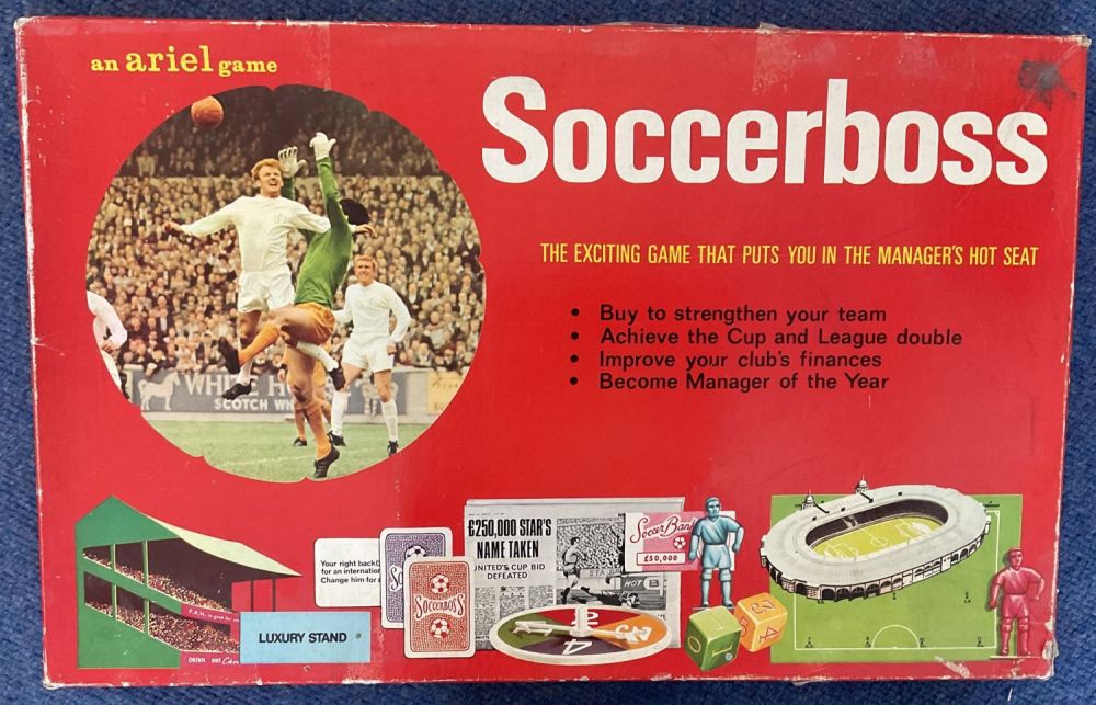 Lot 56: Soccerboss The exciting game that puts you in...