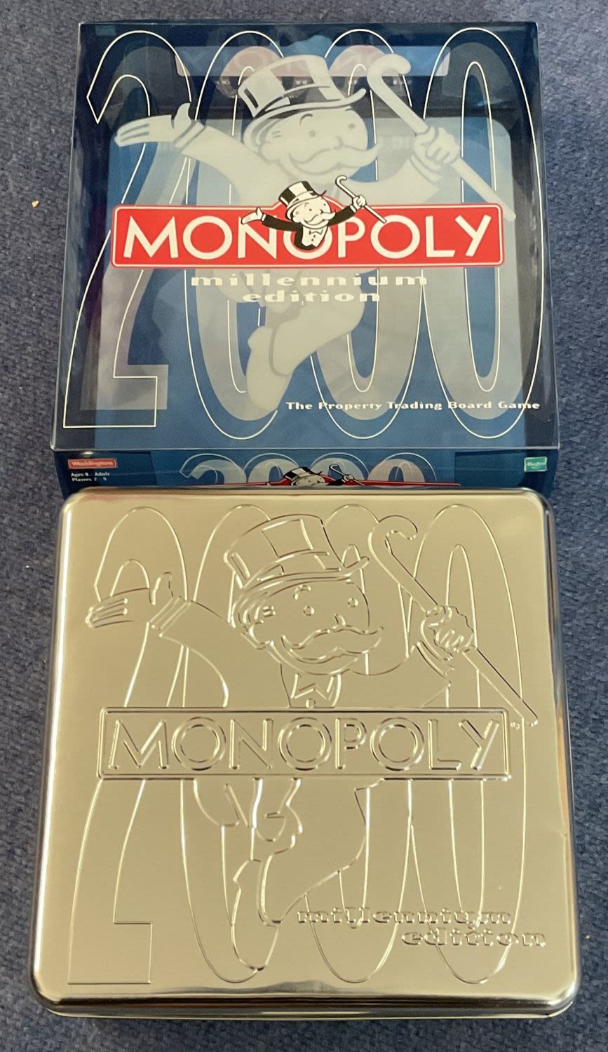 Lot 67: Monopoly Millennium Edition. Includes 8 Collectable Millennium Tokens....