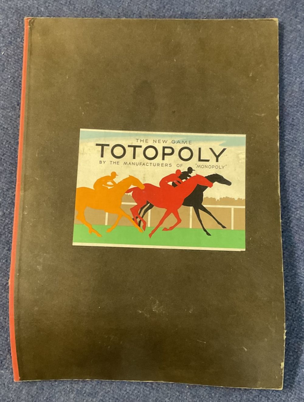 Lot 74: Totopoly Board on its own. By the manufactures...