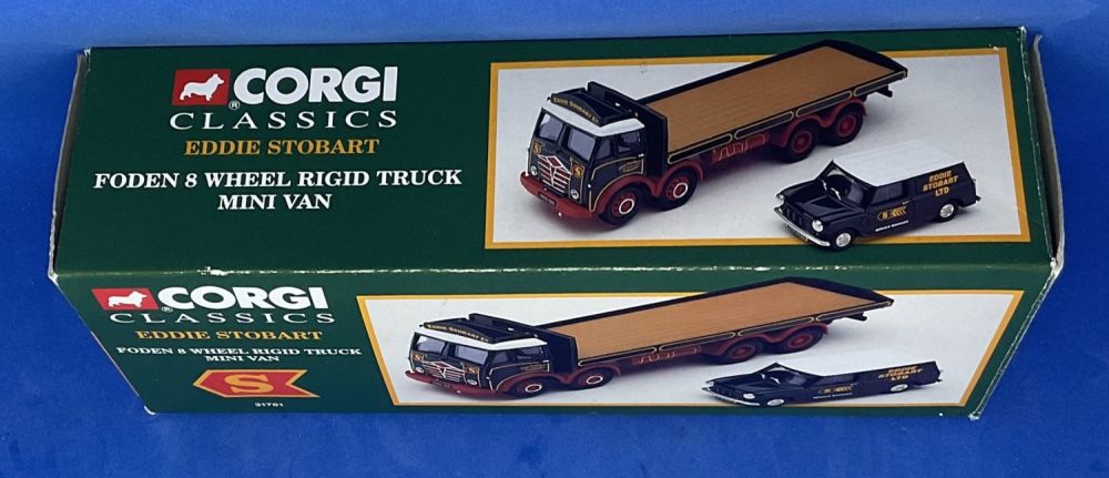 Lot 85: Eddie Stobart Foden 8 Wheel Rigid Truck Mini...