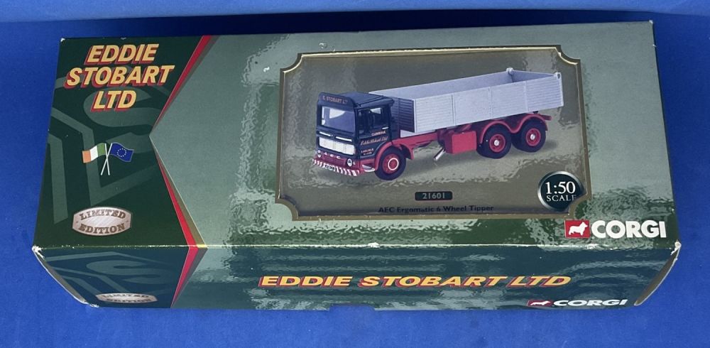 Lot 86: Eddie Stobart AEC Ergomatic 6 Wheel Tipper 1:50...