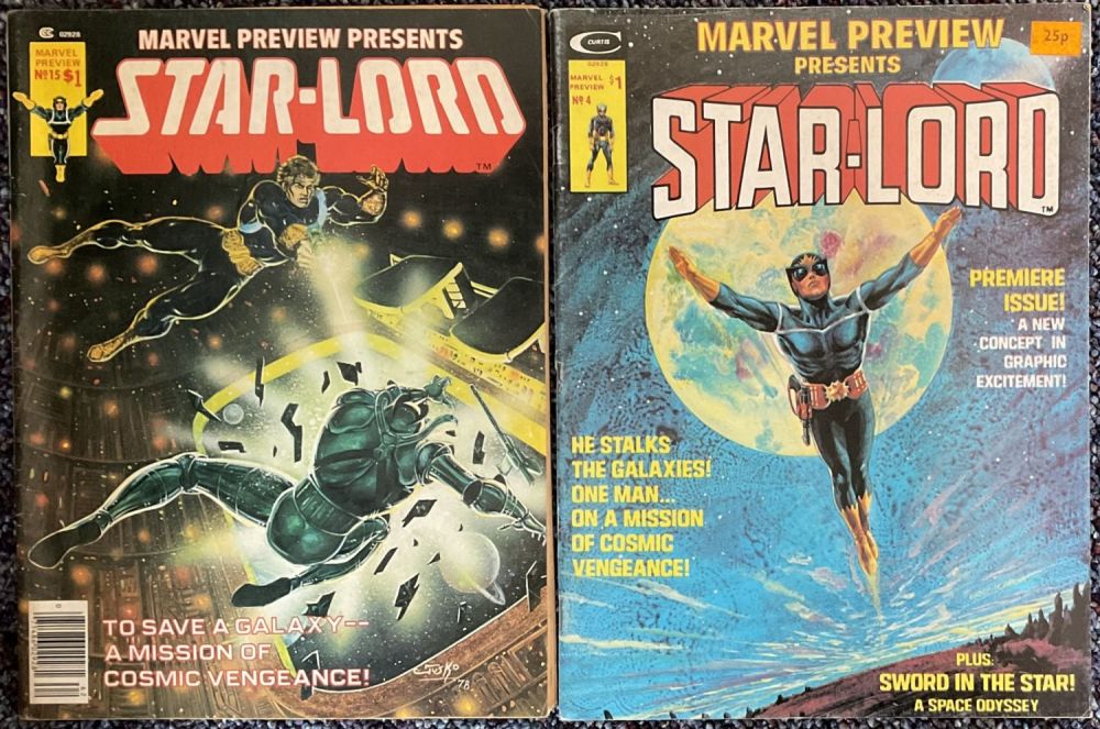 Lot 199: Marvel Preview Presents 2 Star-lord Magazine collection. Star-lord...