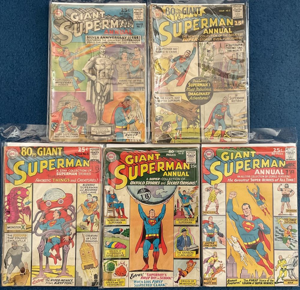 Lot 203: Silver Age DC Superman National Commics.80 pages Giant...