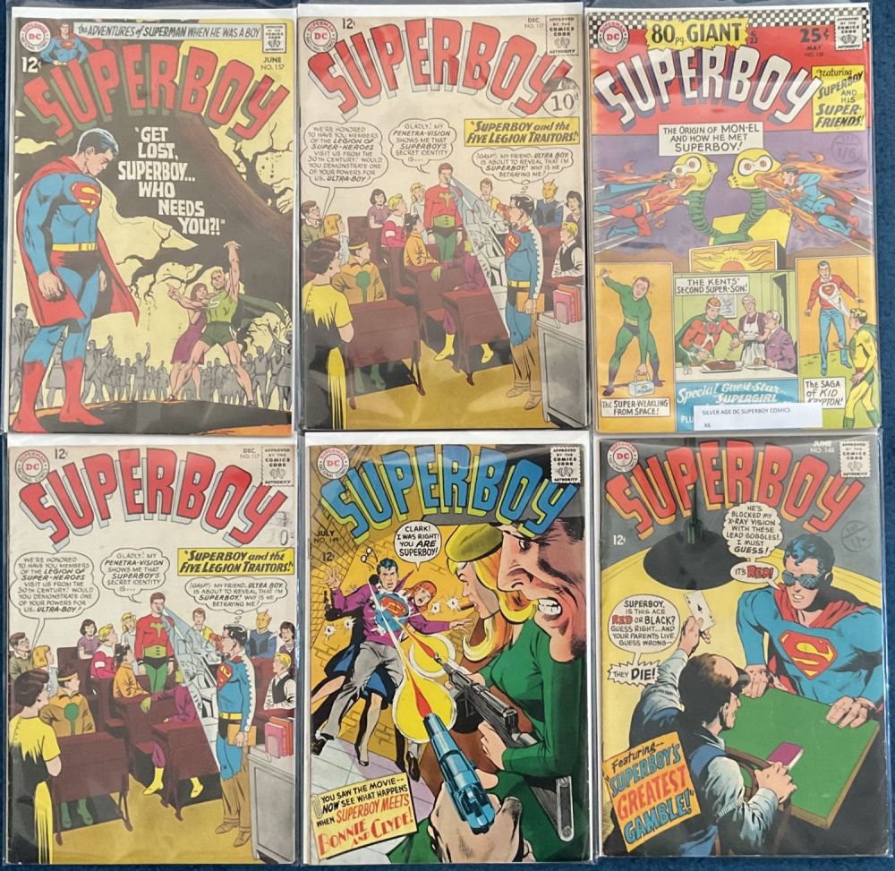 Lot 206: Silver Age DC Superman National Comics. Including a...