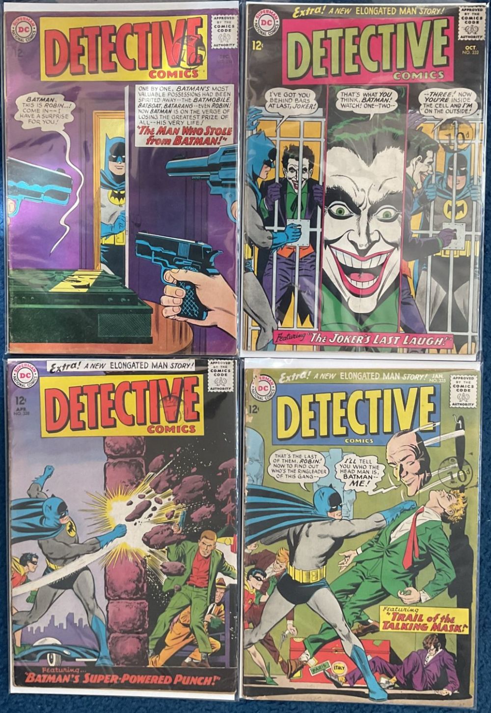Lot 212: Silver Age DC Superman National Comics. 4 Detective...