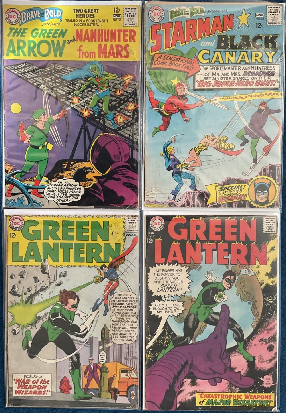 Lot 214: Silver Age DC Superman National Comics. 4 Brave...