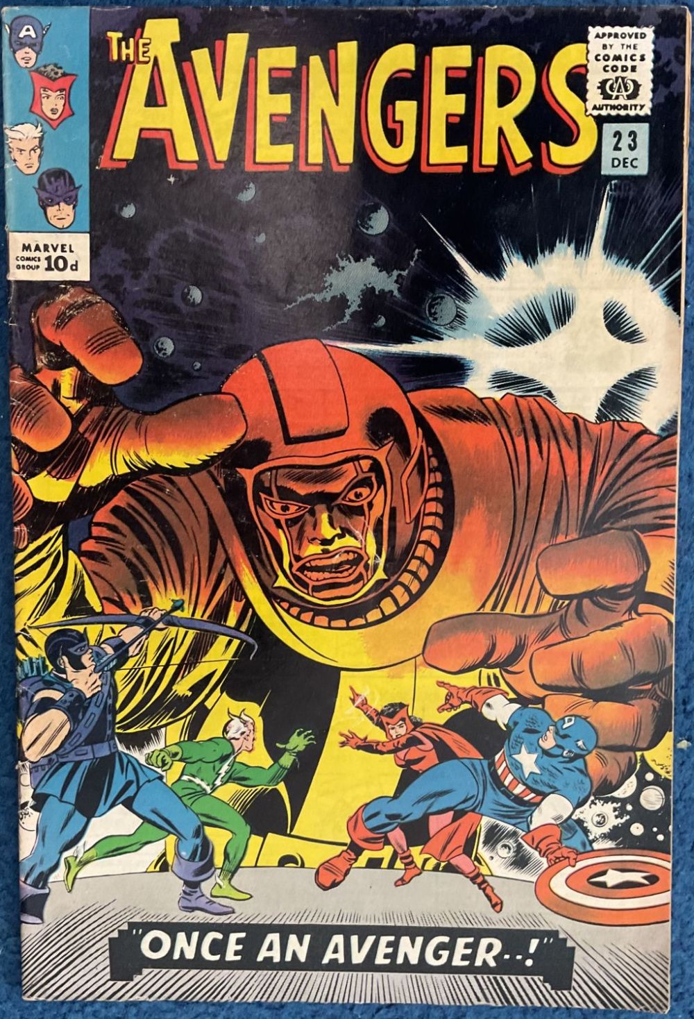 Lot 228: Avengers 23 Marvel Comics. Marvel Comics Group. Vol...