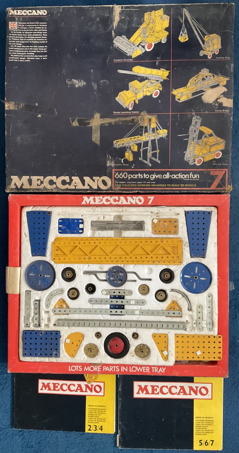 Lot 250: Meccano 660 parts to give all-action fun, new...