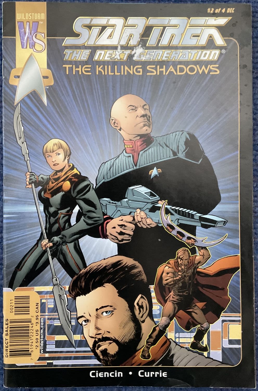 Lot 317: Wildstorm Star Trek the next generation The killer...