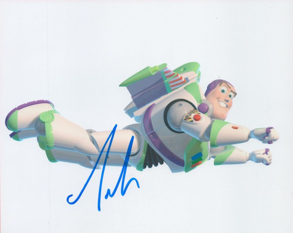 Lot 58: Tim Allen signed 10 x 8 inch colour...