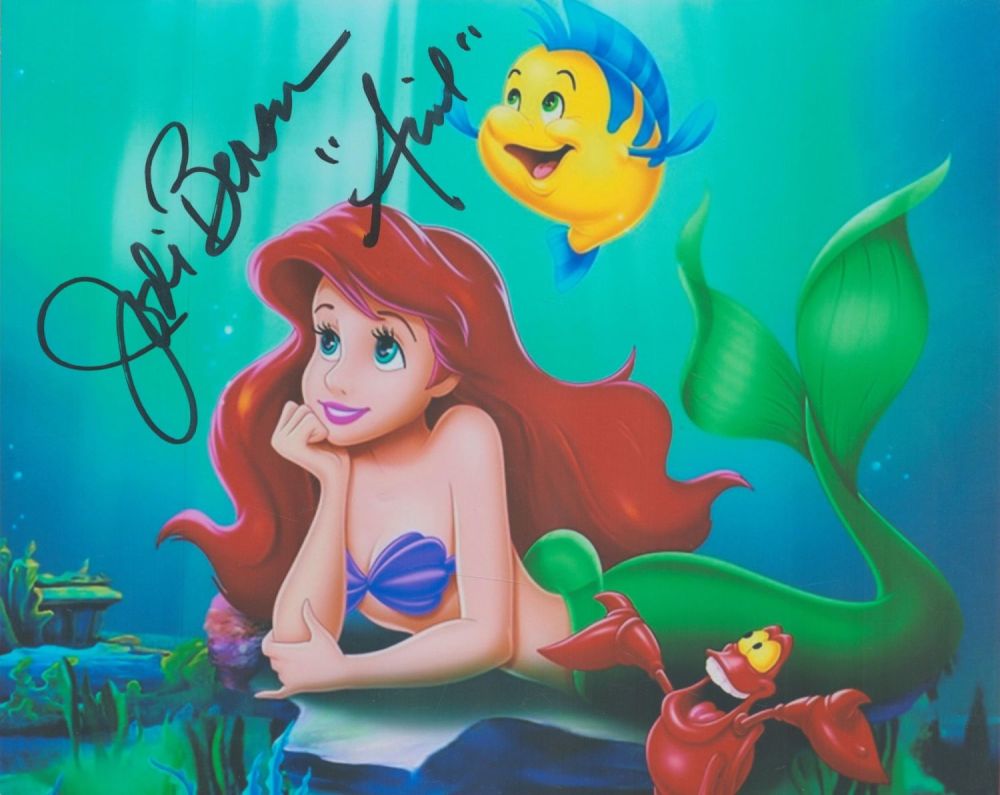 Lot 60: Jodi Benson signed 10 x 8 inch colour...