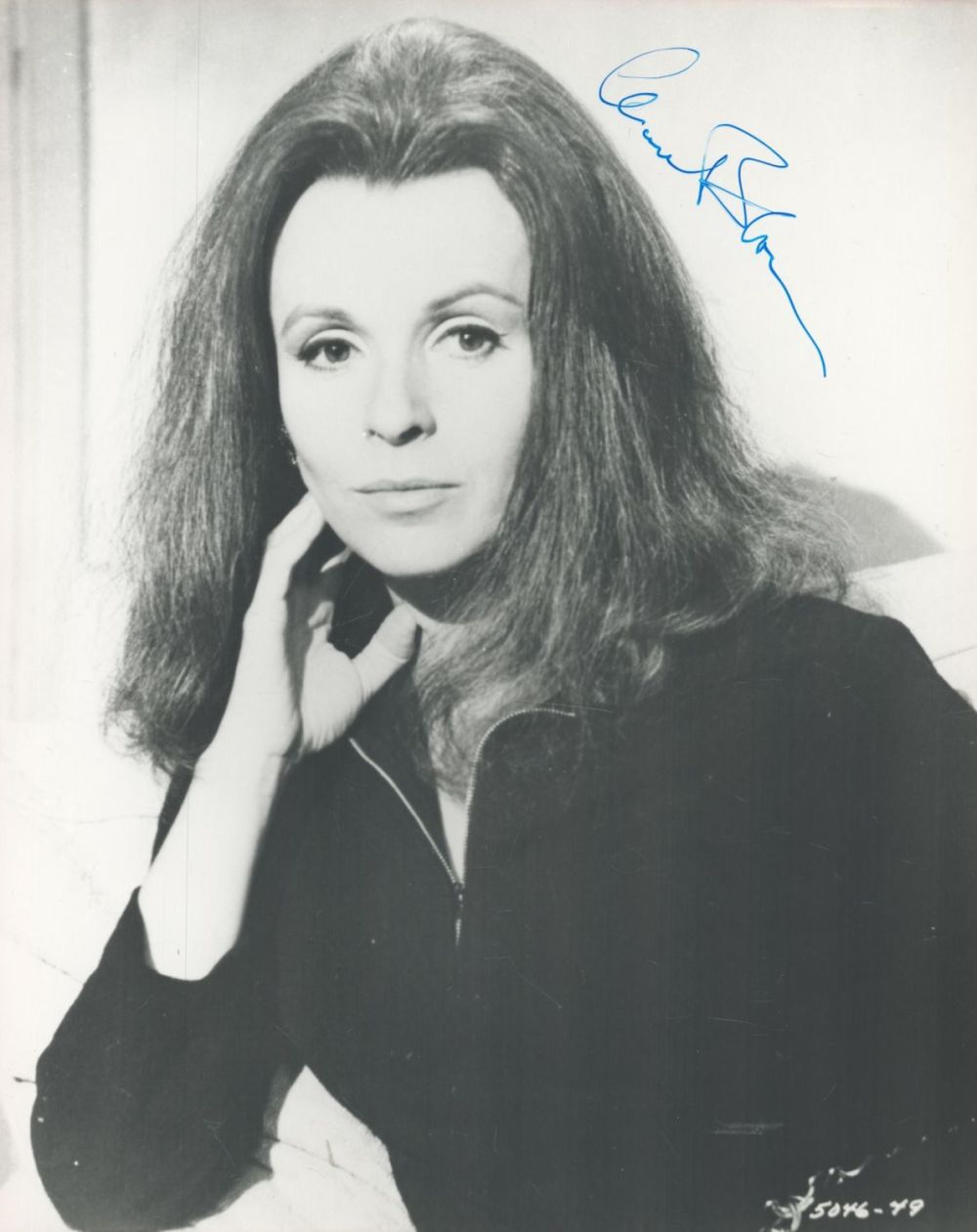 Lot 84: Claire Bloom signed 10 x 8 inch b/w...