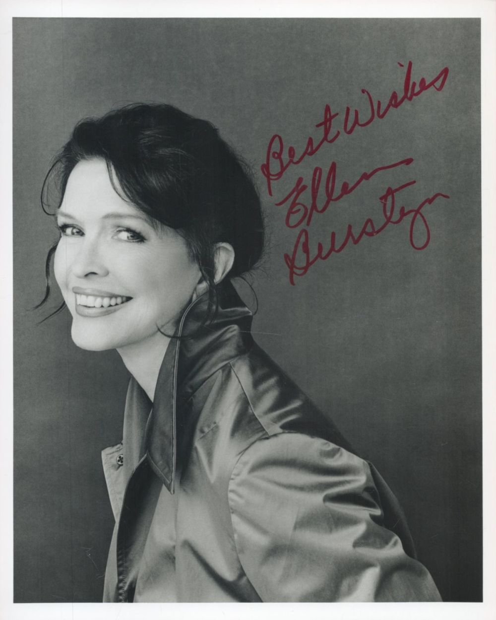 Lot 93: Ellen Burstyn signed 10 x 8 inch b/w...