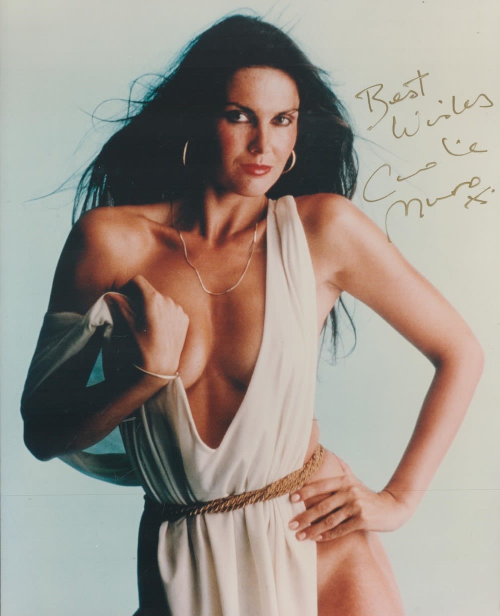 Lot 124: James bond actress Caroline Munro three 10 x...