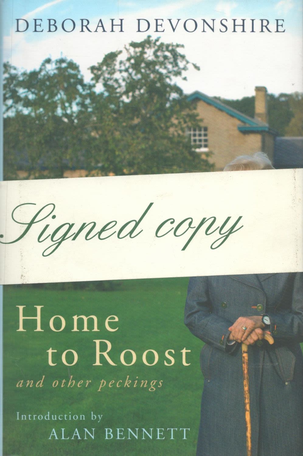 Lot 214: Deborah, Duchess of Devonshire signed book Home To...