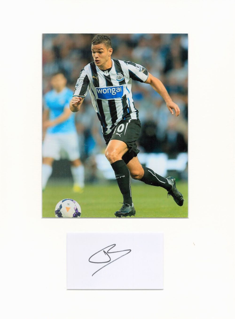 Lot 159: Football Hatem Ben Arfa 16x12 overall Newcastle United...