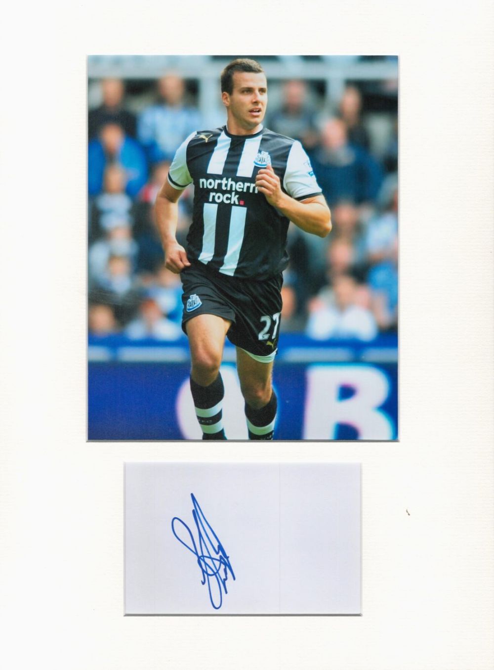 Lot 160: Football Steven Taylor 16x12 overall Newcastle United mounted...