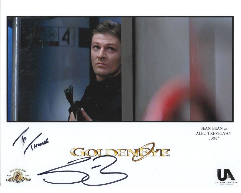 Lot 26: Bond Actor, Sean Bean signed 10x8 colour promo...
