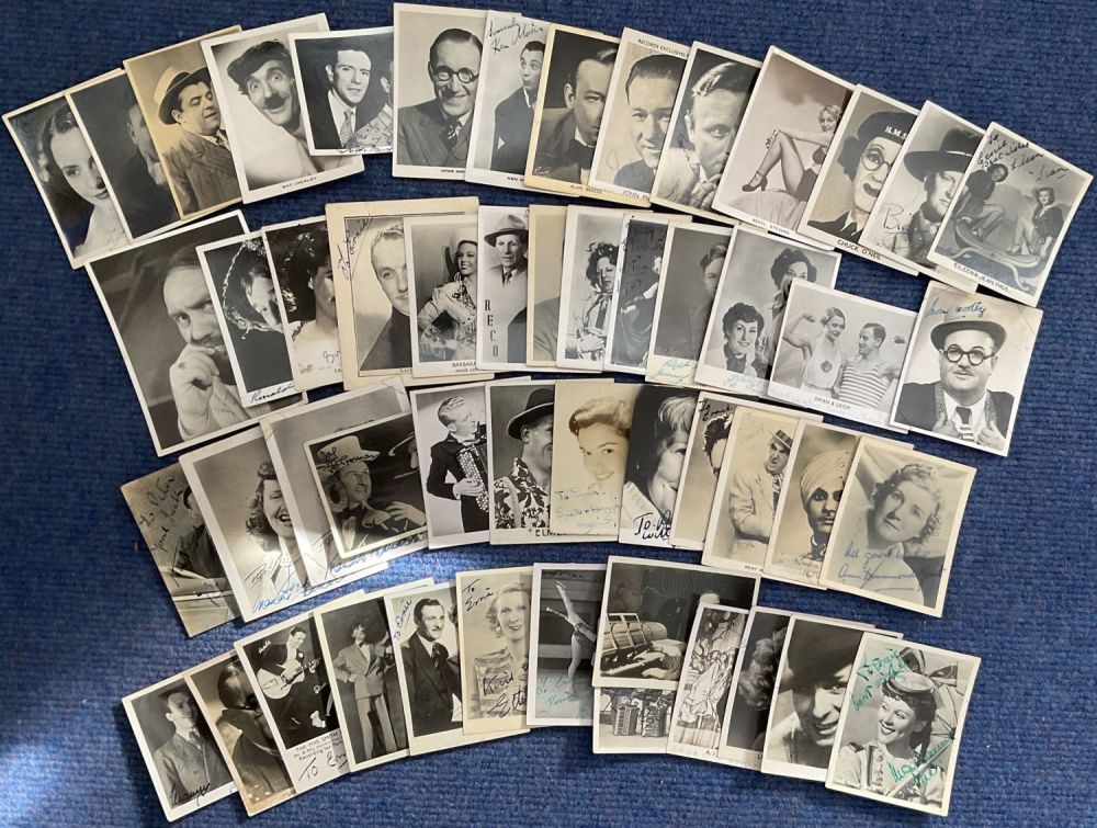 Lot 92: Vintage Collection of 52 Signed Black and White...