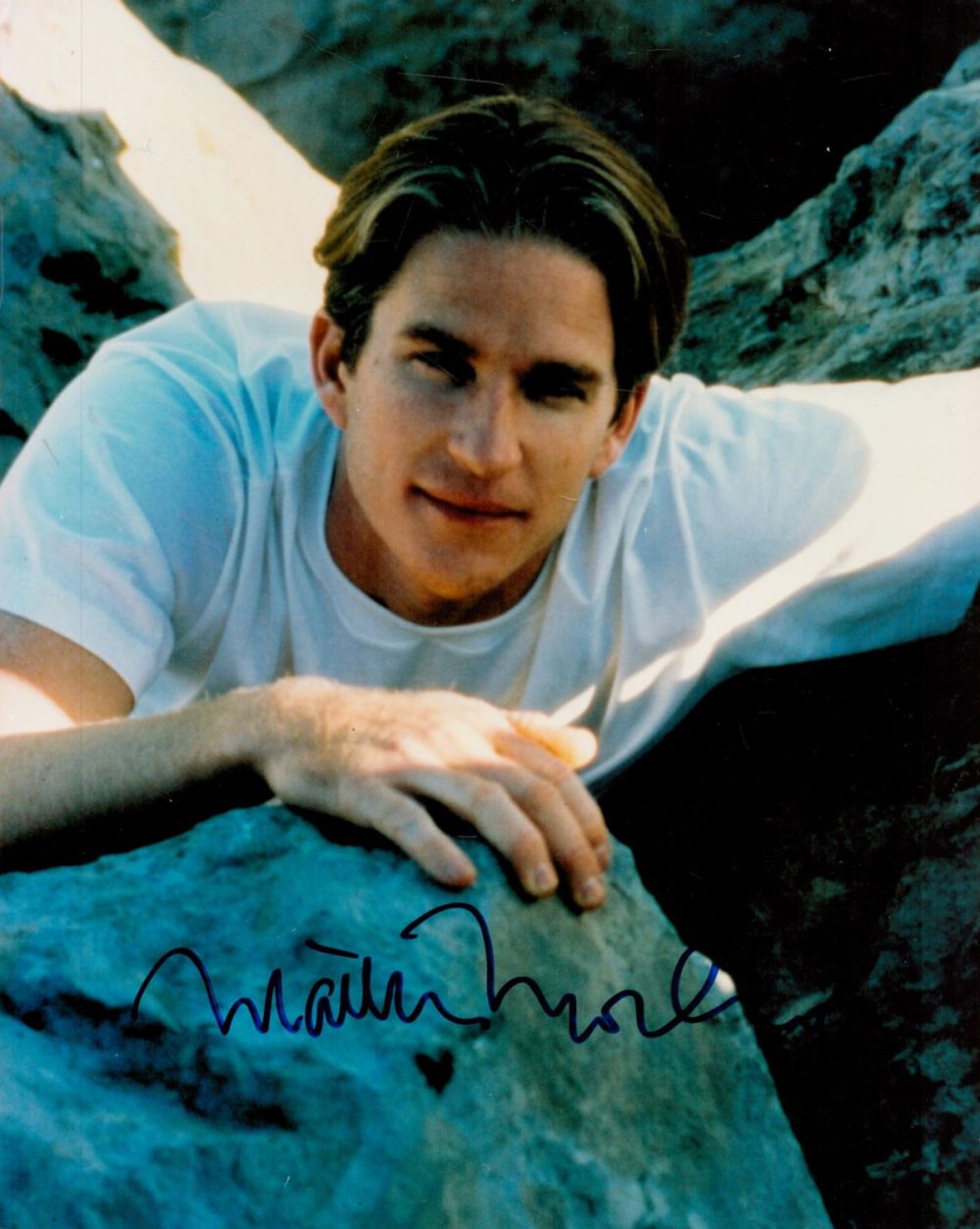 Lot 95: Matthew Modine Signed 10x8 inch Colour Photo Of...