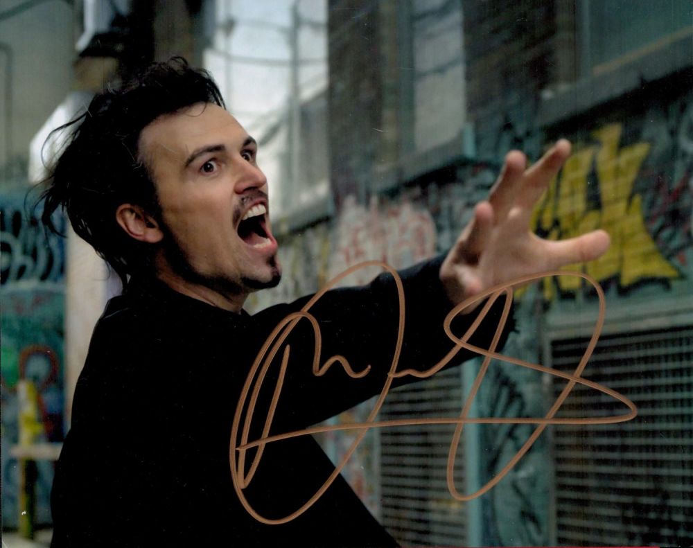 Lot 112: Welsh Film and TV Actor Paul Amos Signed...