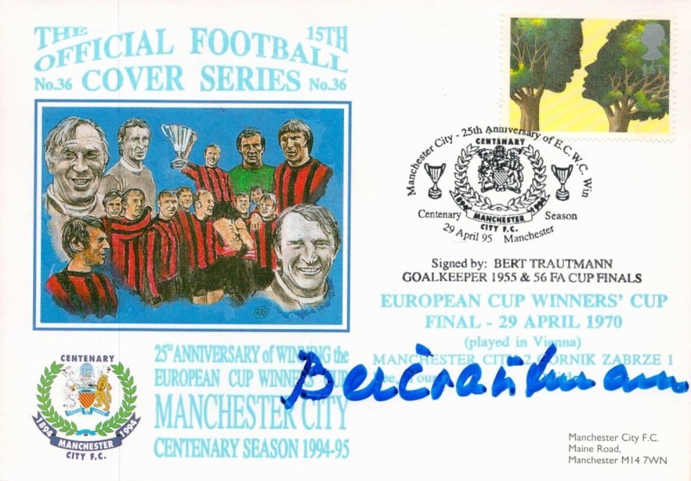 Lot 159: Manchester City V Gornik Zabrze 1970 Dawn Official...