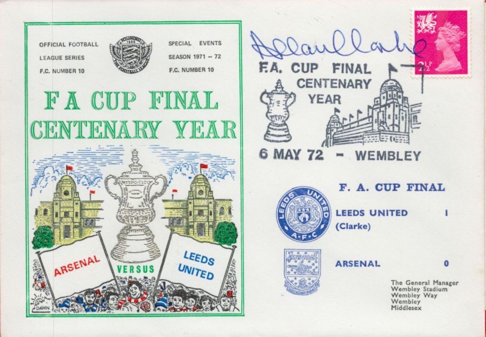 Lot 166: Leeds United V Arsenal 1972 Dawn Official Football...