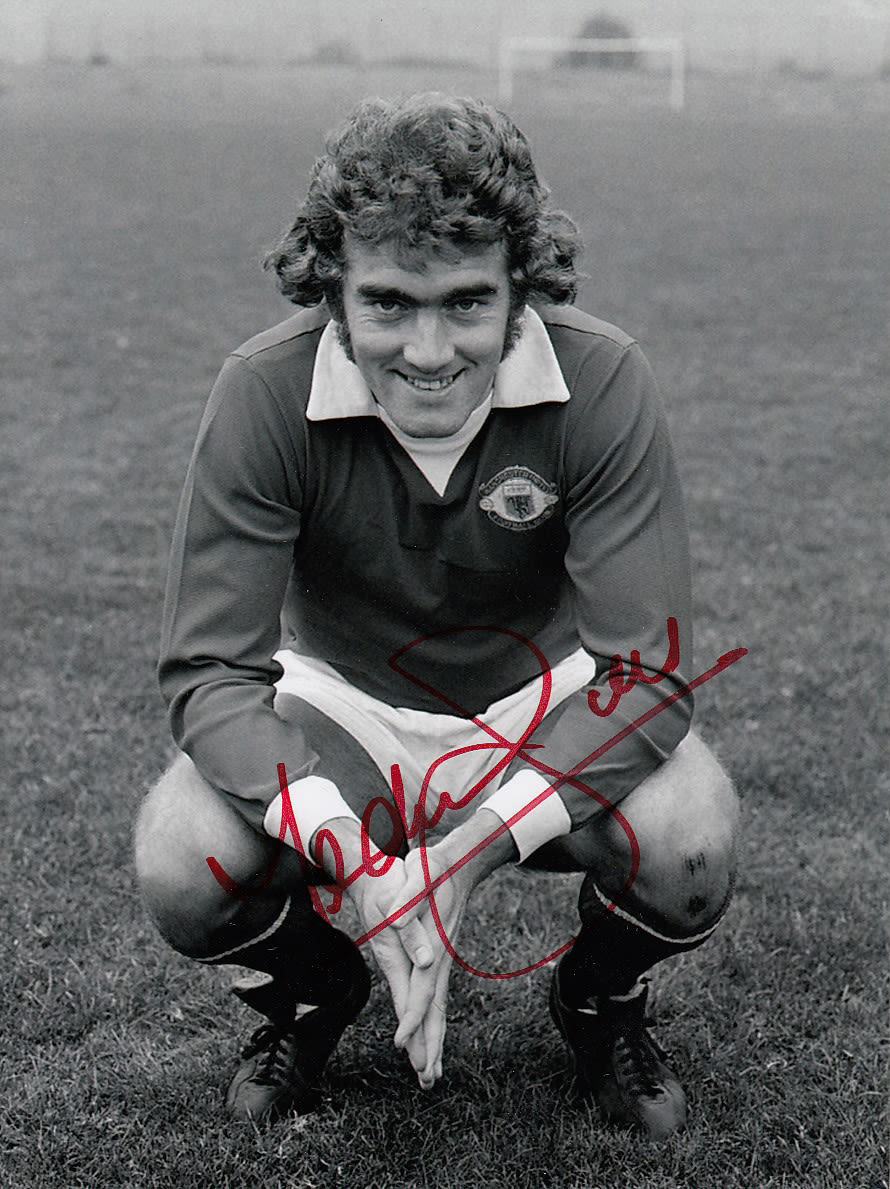 Lot 204: Autographed Ted Macdougall 8 X 6 Photo -...