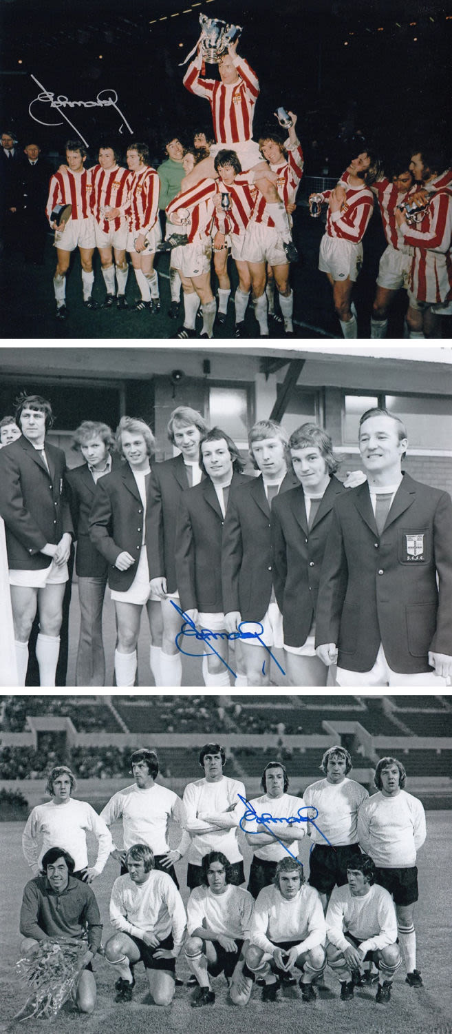 Lot 241: Autographed John Marsh 8 X 6 Photos X...