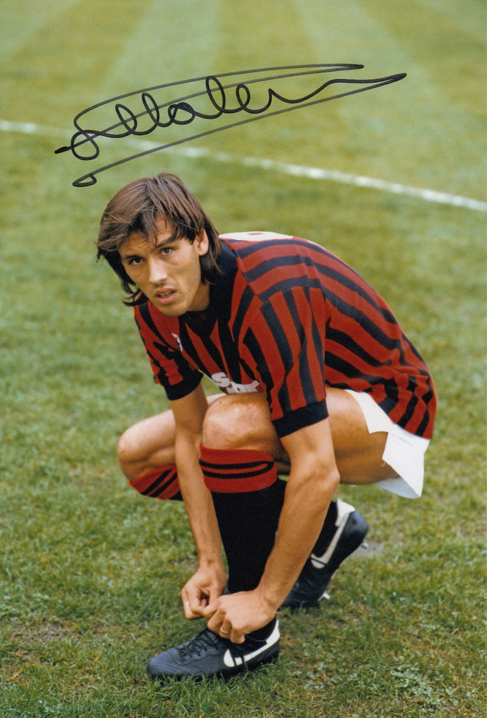 Lot 247: Autographed Mark Hateley 12 X 8 Photo colour,...