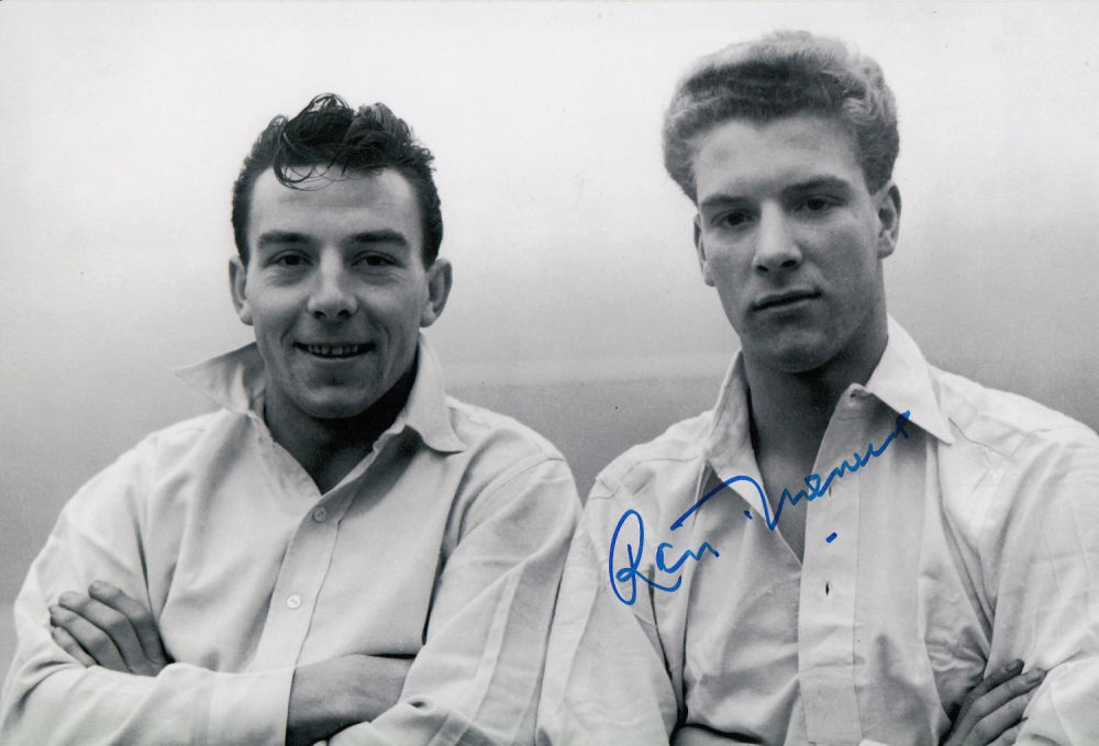 Lot 261: Autographed Ron Flowers 12 X 8 Photo -...