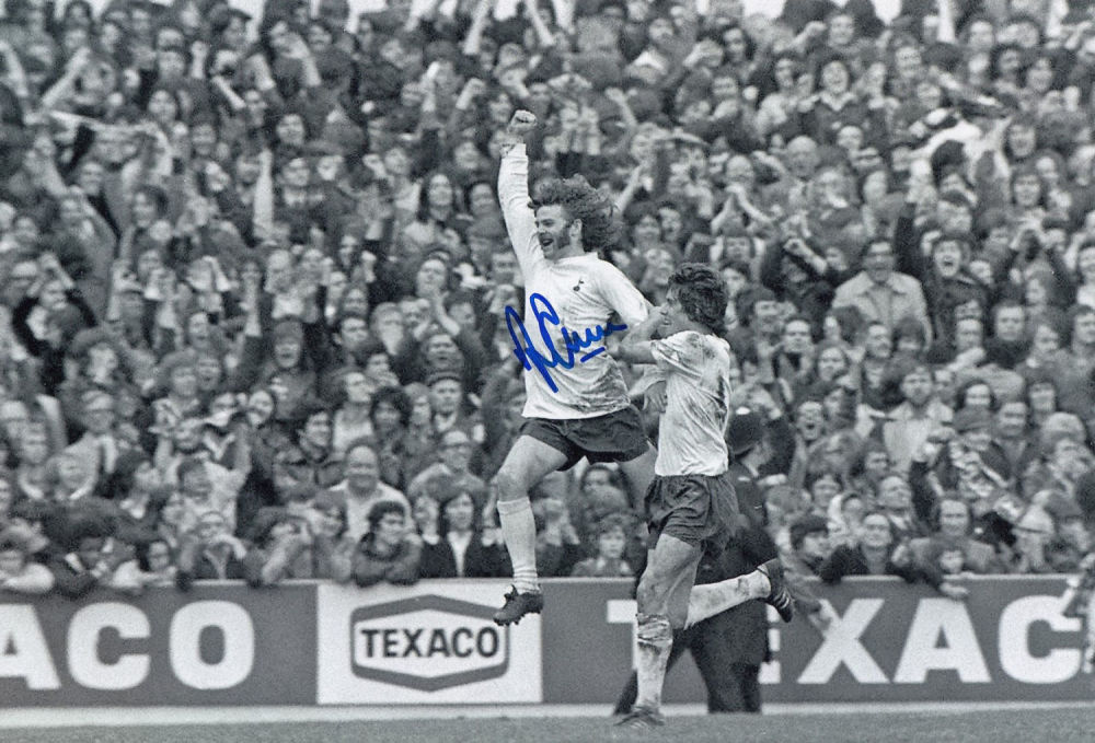 Lot 287: Autographed Alfie Conn 12 X 8 Photo -...