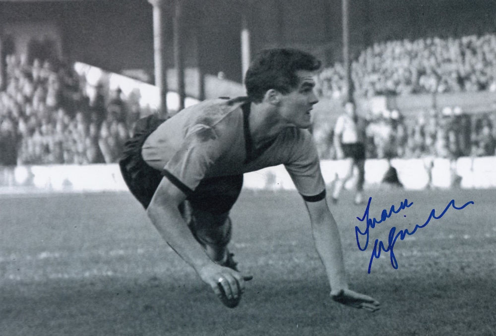 Lot 299: Autographed Frank Wignall 12 X 8 Photo -...
