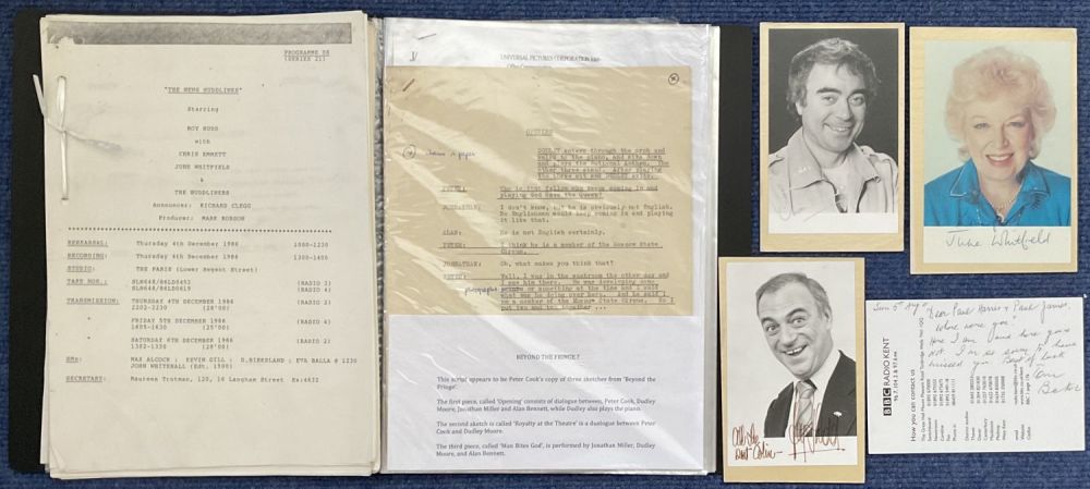Lot 349: Radio 2 The News Huddlines Collection. Includes Signatures...