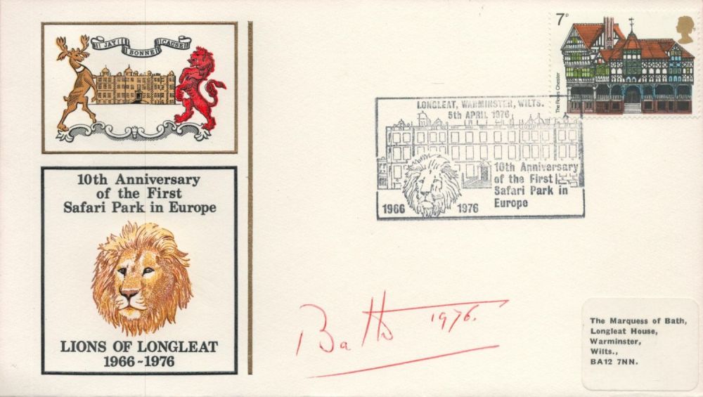 Lot 363: Alexander Thynn, 7th Marquess of Bath Signed 10th...