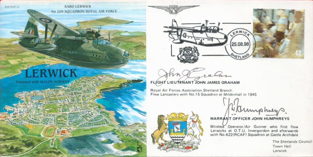 Lot 372: Flt Lt John Graham and W/O John Humphreys...