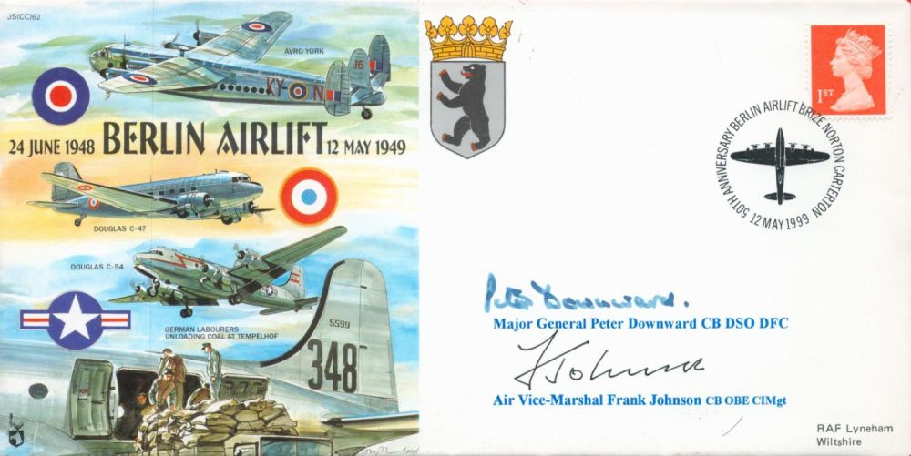 Lot 375: Maj Gen Peter Downward and AVM Frank Johnson...