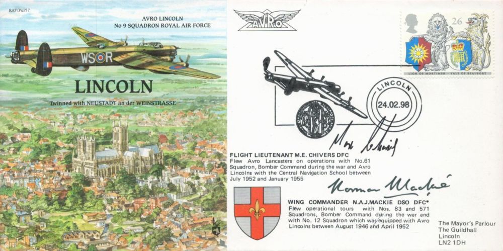 Lot 379: Flt Lt M Chivers and Wg Cdr Norman...